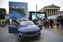 Automobili turk Togg ekspozohet në sheshin historik Königsplatz në Mynih të Gjermanisë
