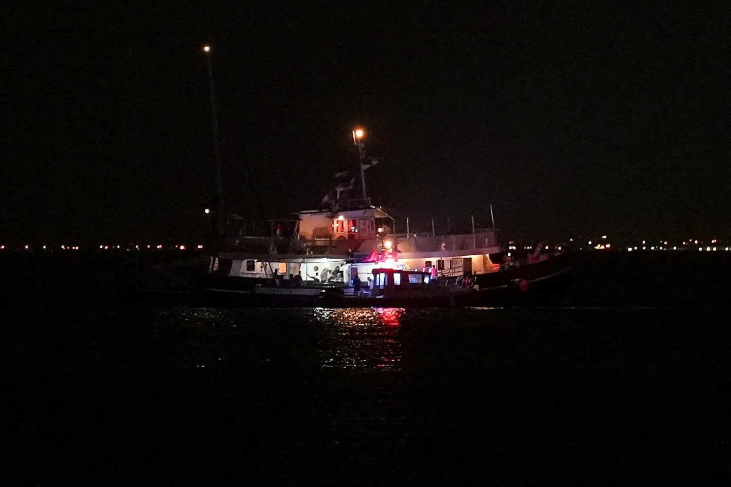 Gaza aid flotilla says hit by drone in Tunisian waters