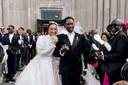 The glitz, glamour of billionaire Femi Otedola's daughter Temi wedding to musician Mr Eazi