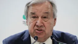 UN chief Guterres condemns Israeli strikes on Qatar