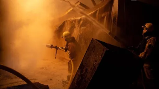 Российская атака в новогоднюю ночь