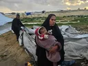 Storm damages thousands of tents in Gaza, raising fears of 'humanitarian catastrophe'