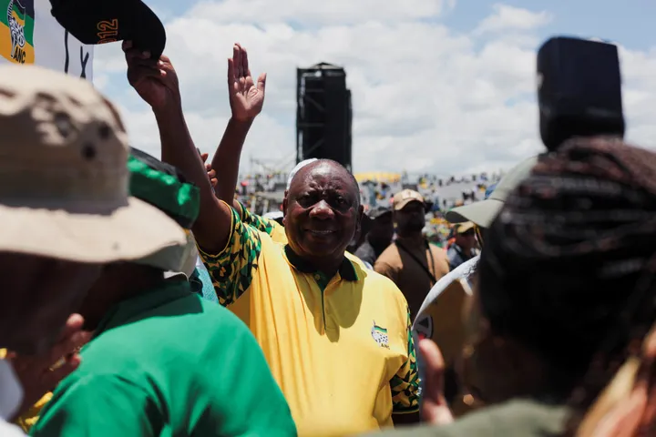 South Africa's Ramaphosa urges ANC to fix poor public services ahead of local polls
