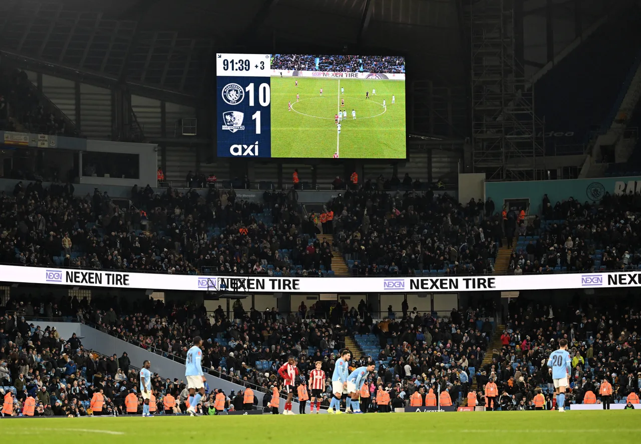 FA Cup: Manchester City terrasse le modeste Exeter par 10 buts à 1
