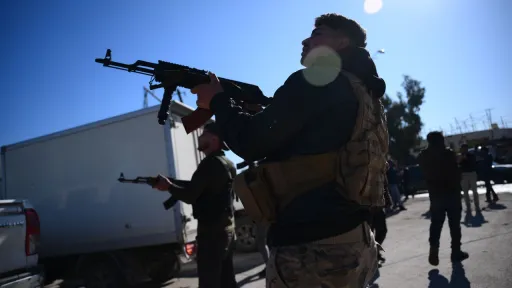 Атака на центр Алеппо