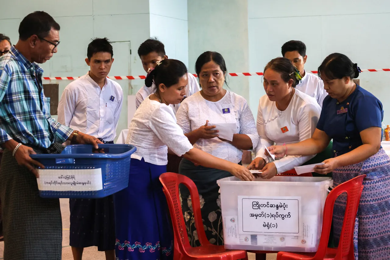 Myanmar votes in second phase of military-run election