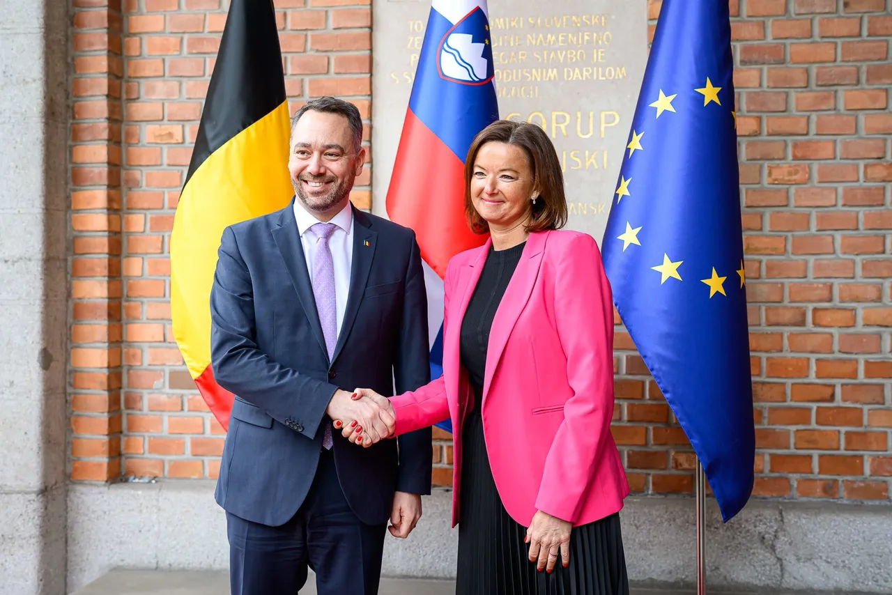 Susret ministara vanjskih poslova: Slovenija i Belgija jačaju partnerstvo za evropsku budućnost