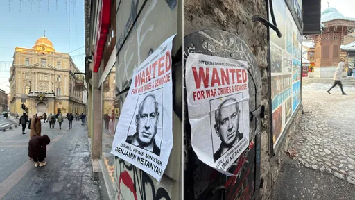 Ulice Sarajeva oblijepljene "potjernicama" za izraelskim premijerom Netanyahuom