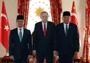 Presiden Erdogan terima Menlu dan Menhan RI di Istanbul usai pertemuan 2+2 di Ankara
