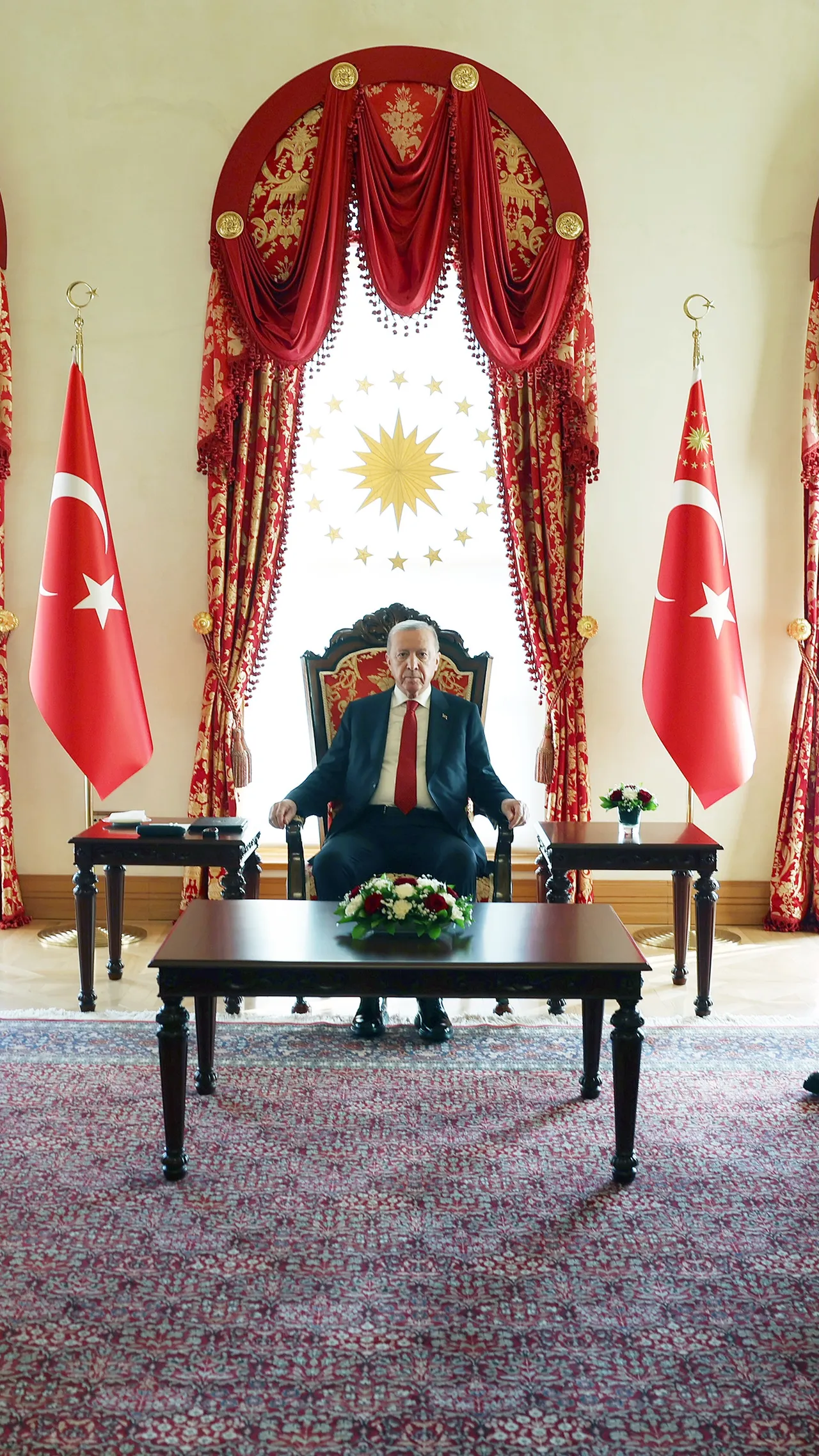 Presiden Türkiye bertemu Menlu dan Menhan RI di Istanbul