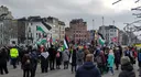 Honderden trotseren kou tijdens Antwerpse mars voor Palestina: “De genocide is nog niet voorbij”