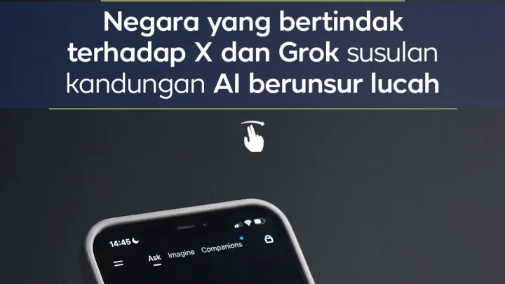 Negara yang bertindak terhadap X dan Grok susulan kandungan AI lucah