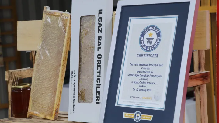 ثبت عسل کاراکوان ترکیه به‌عنوان گران‌ترین عسل جهان در کتاب رکوردهای گینس