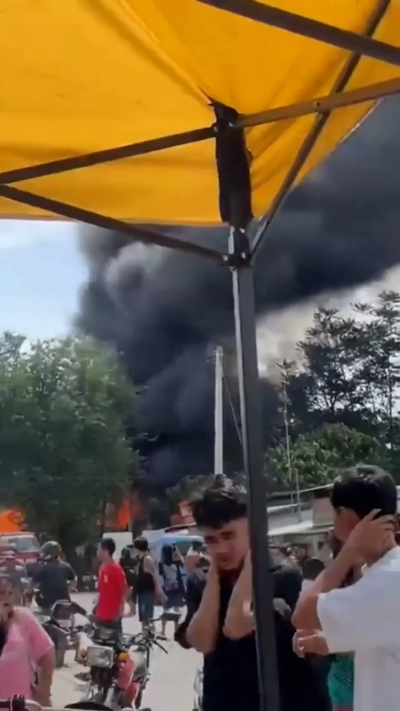 SPBU Portabel di Filipina sebabkan ledakan besar