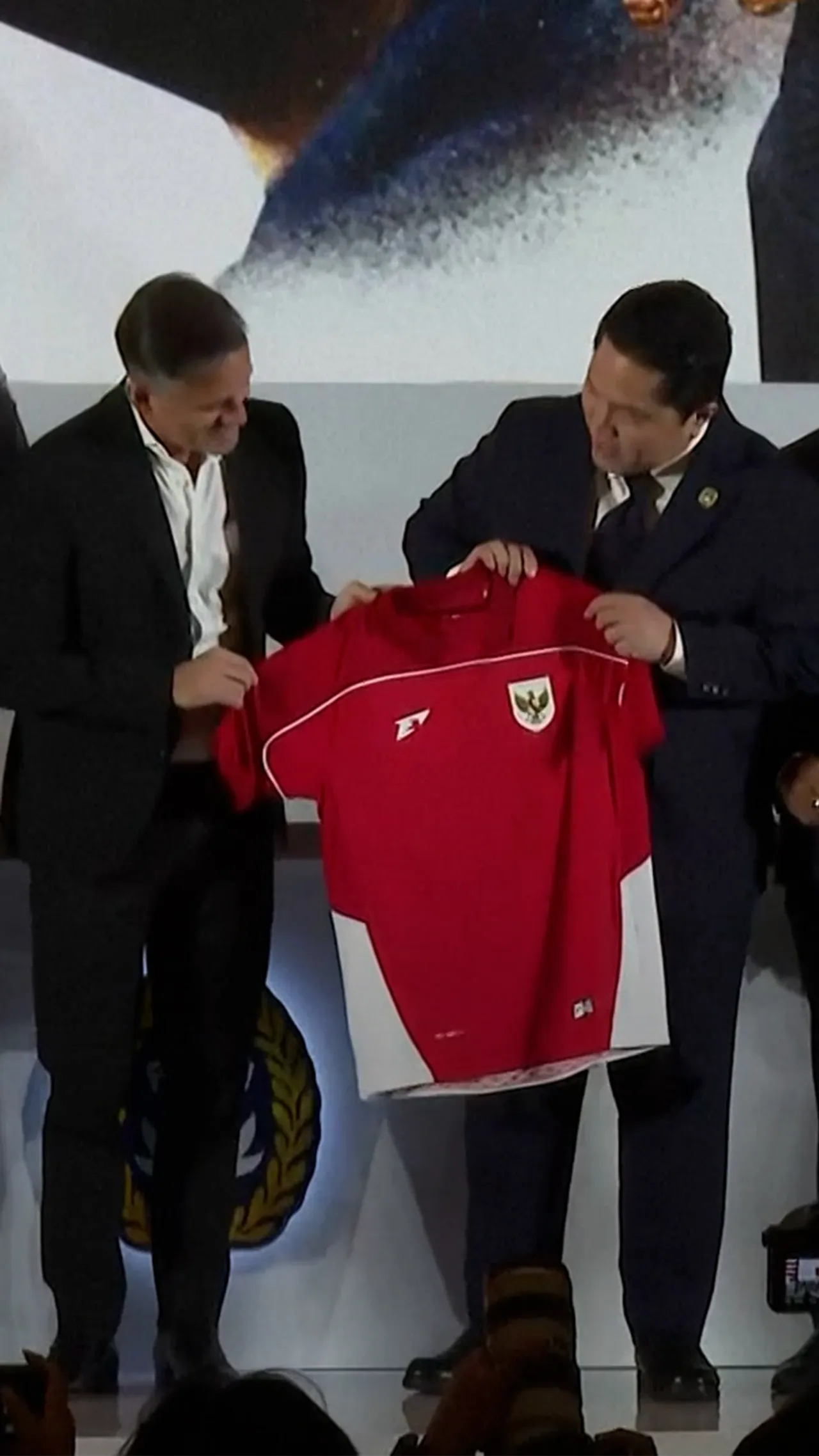 Peresmian dan penyambutan pelatih timnas baru John Herdman