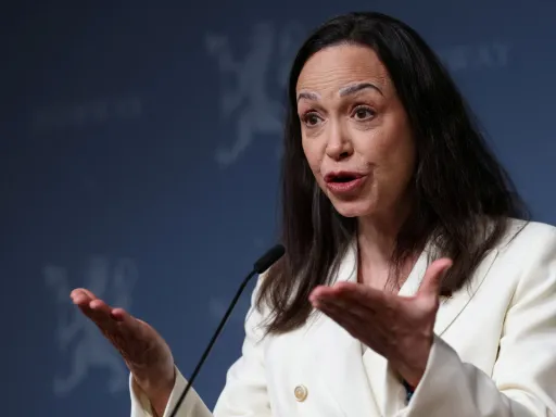 Figura da oposição venezuelana Maria Machado vai reunir-se com Trump