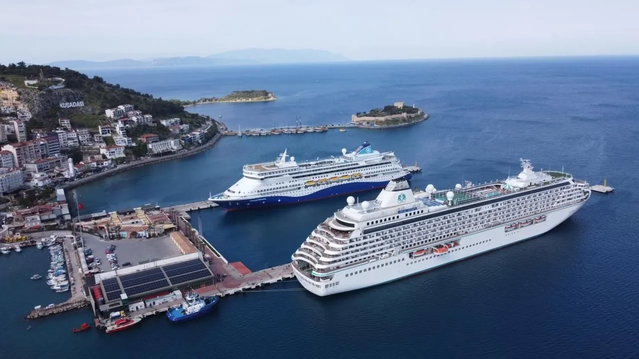 ثبت رکورد جدید در گردشگری با کشتی کروز در ترکیه پس از ۱۲ سال