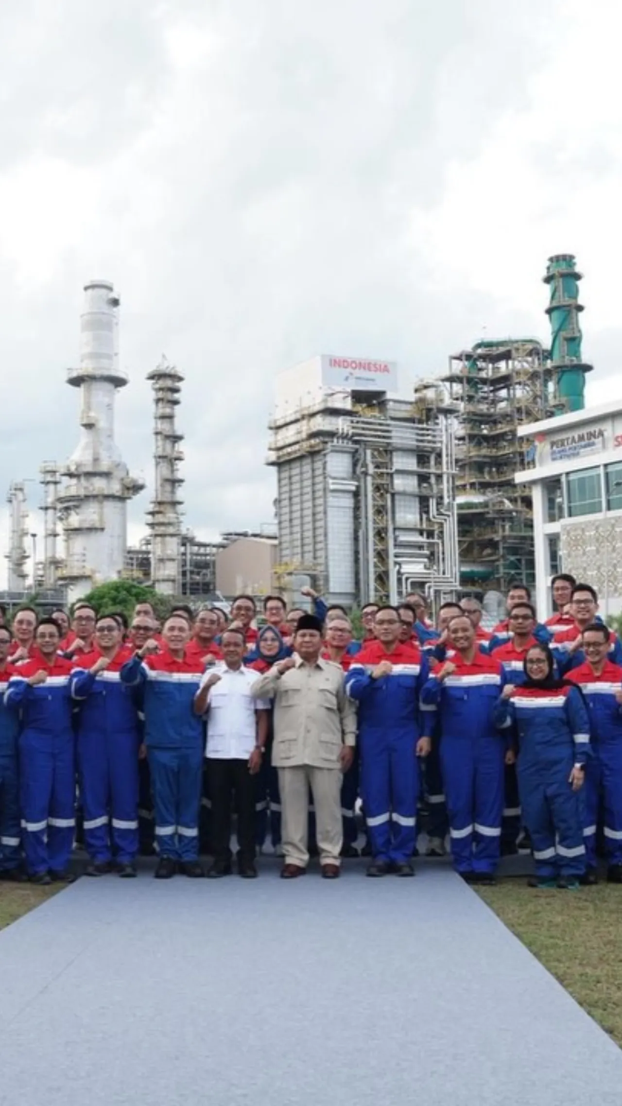 Presiden Prabowo resmikan proyek RDMP Balikpapan senilai Rp123 triliun