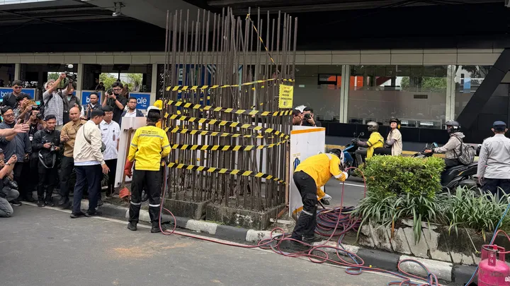 DKI siapkan Rp102 miliar untuk bongkar tiang monorel mangkrak