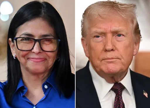 Trump y Rodríguez mantienen primera llamada “cordial” en medio de tensión entre EE.UU. y Venezuela