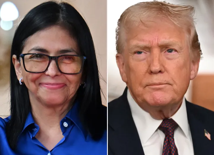 Trump y Rodríguez mantienen primera llamada “cordial” en medio de tensión entre EE.UU. y Venezuela