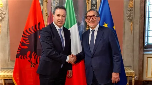 Kryeparlamentari Peleshi vazhdon vizitën në Itali: Shqipëria po ecën me shpejtësi drejt BE-së