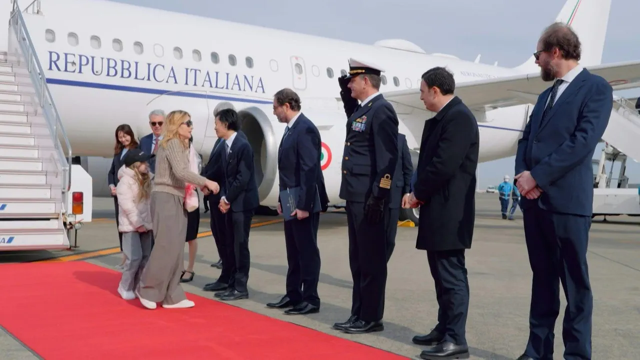 Italy’s Meloni calls to ‘defend free international order’ as she begins three-day Japan visit