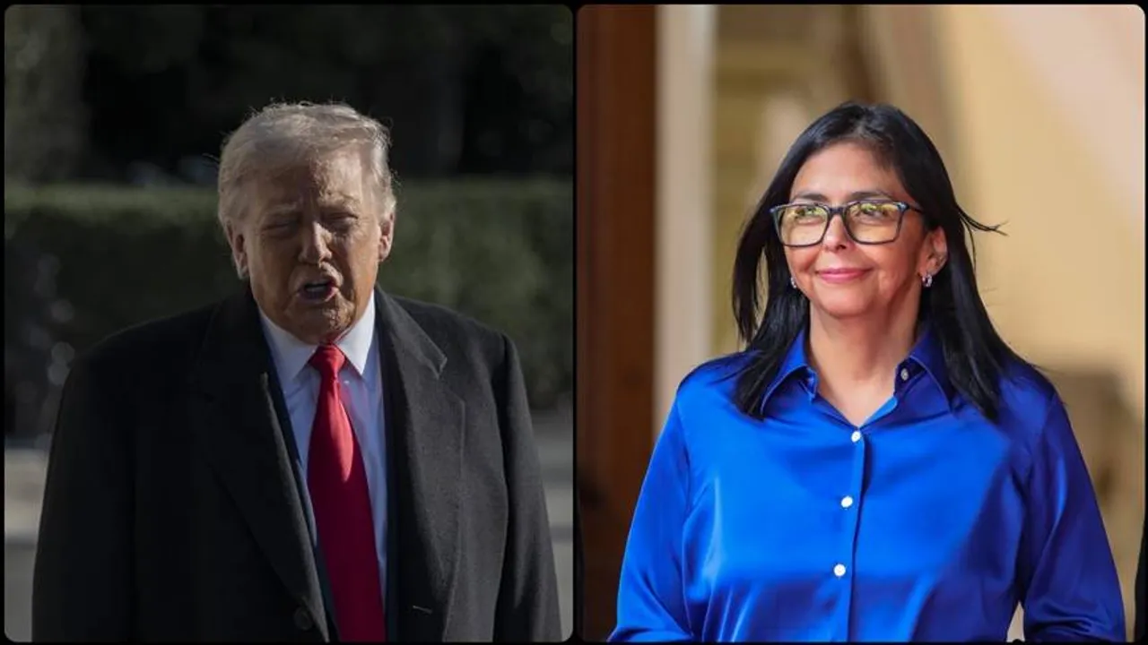 ترمب يجري اتصالاً مع الرئيسة المؤقتة لفنزويلا ويصفه بـ"الإيجابي"