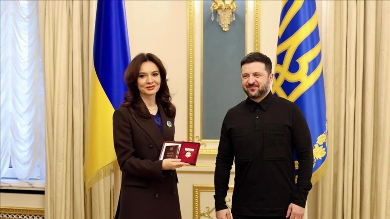 Spiropali vazhdon vizitën në Kiev, dekorohet nga presidenti Zelenskyy