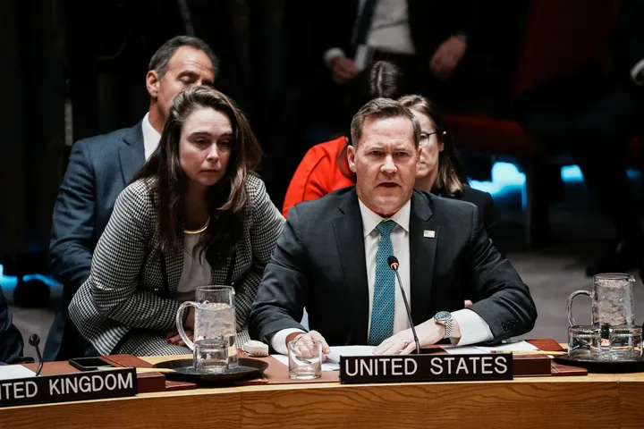 المندوب الأمريكي لدى مجلس الأمن: جميع الخيارات مطروحة لوقف المذبحة في إيران