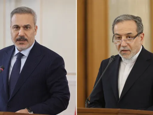 Ministros dos Negócios Estrangeiros da Türkiye e do Irão realizam segunda conversa em 24 horas