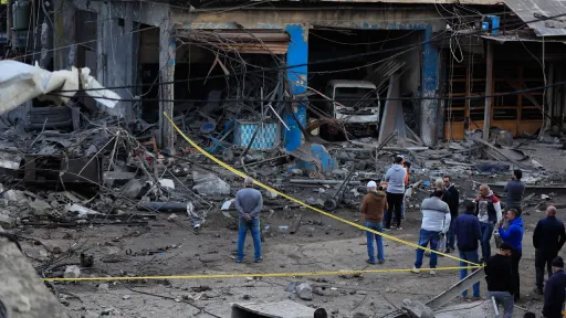 غارات إسرائيلية تستهدف مباني سكنية في البقاع الغربي شرقي لبنان