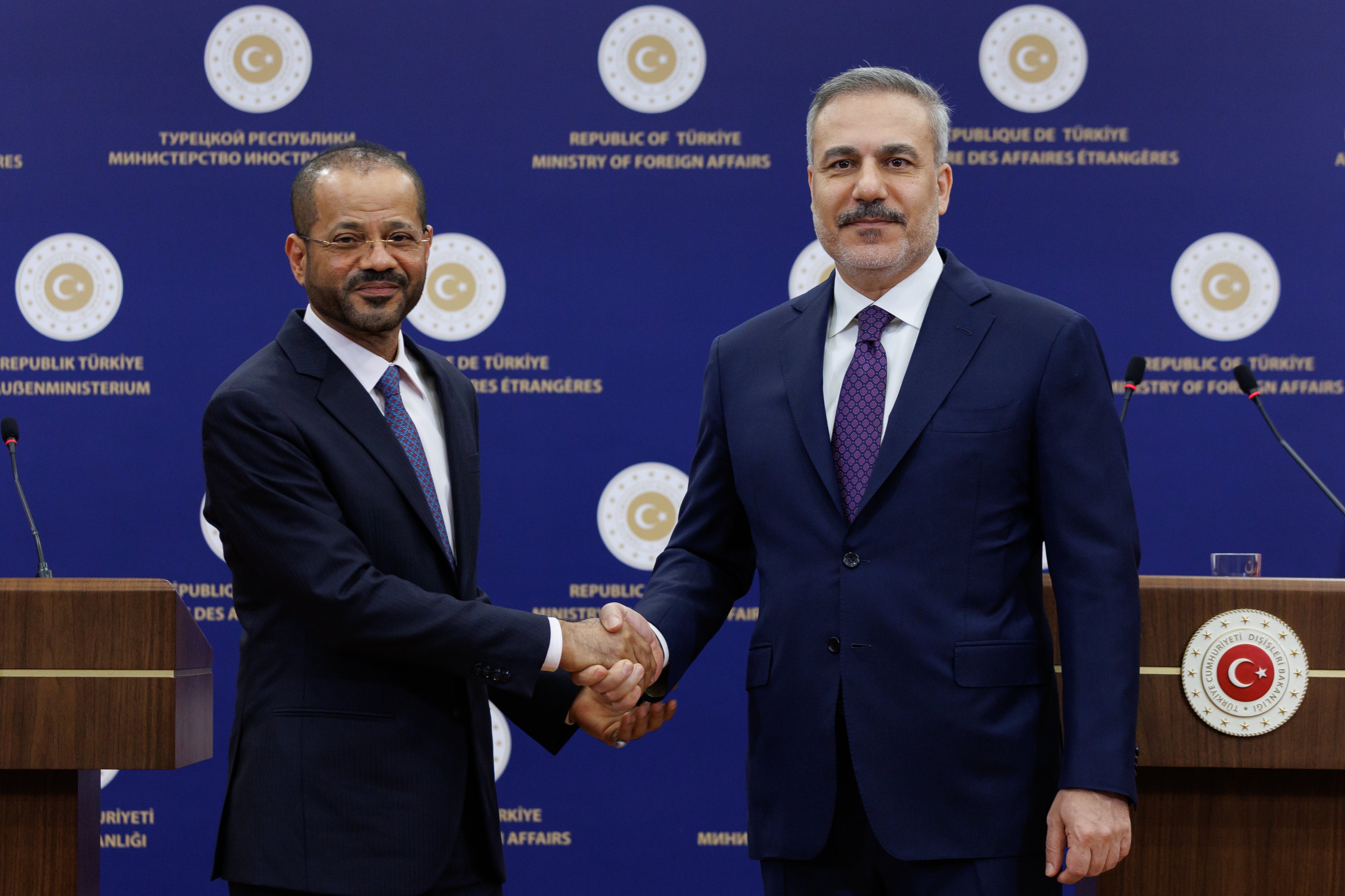 Šefovi diplomatija Turkiye i Omana o nedavnim kontaktima za smanjenje regionalnih napetosti