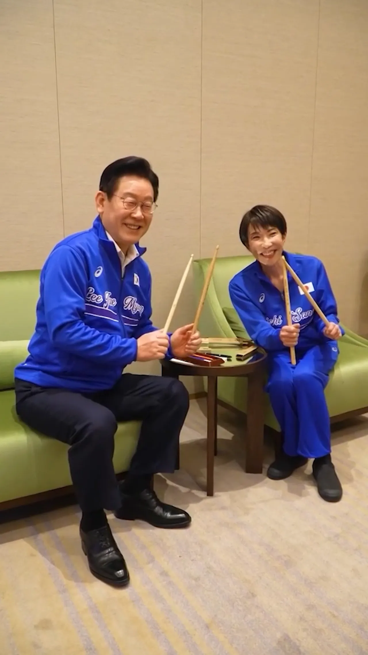 Pemimpin Korea dan Jepang viral dengan Kpop jams setelah pertemuan di Nara