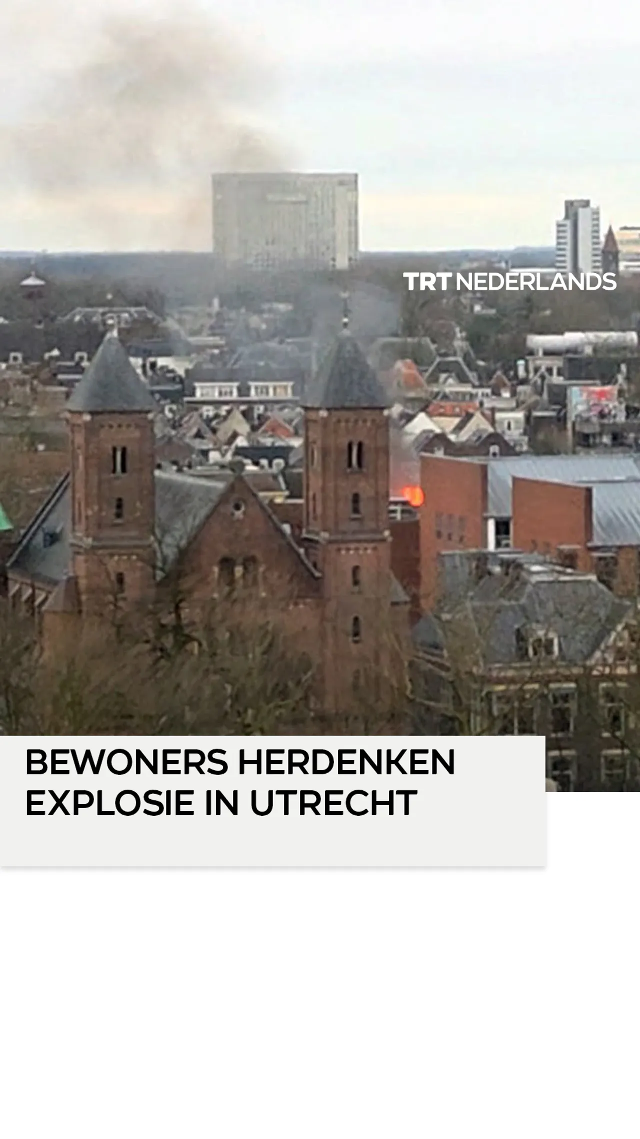 Bewoners beschrijven momenten van explosie in de Visscherssteeg in Utrecht