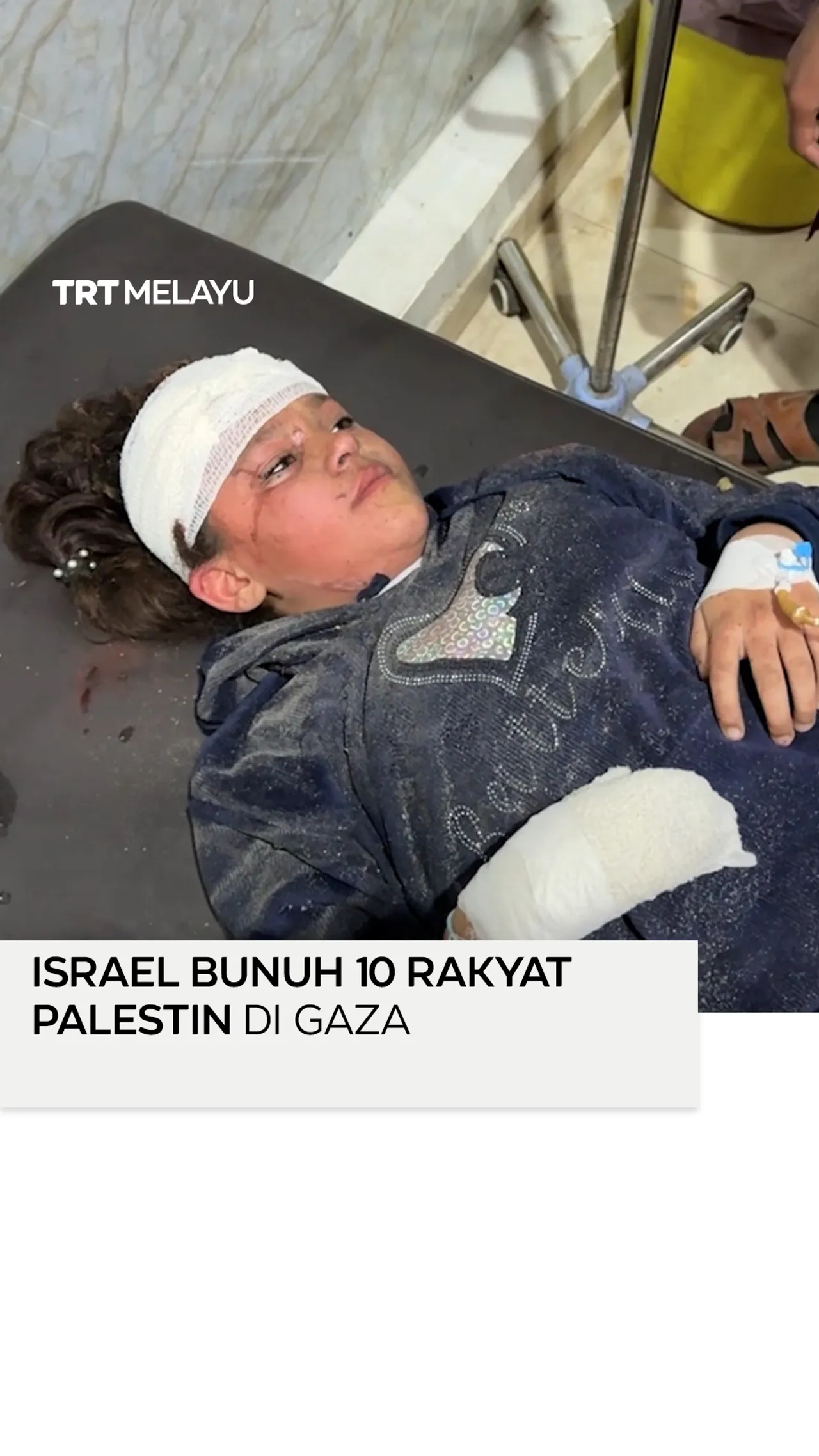 10 rakyat Palestin terbunuh dalam serangan Israel di Gaza