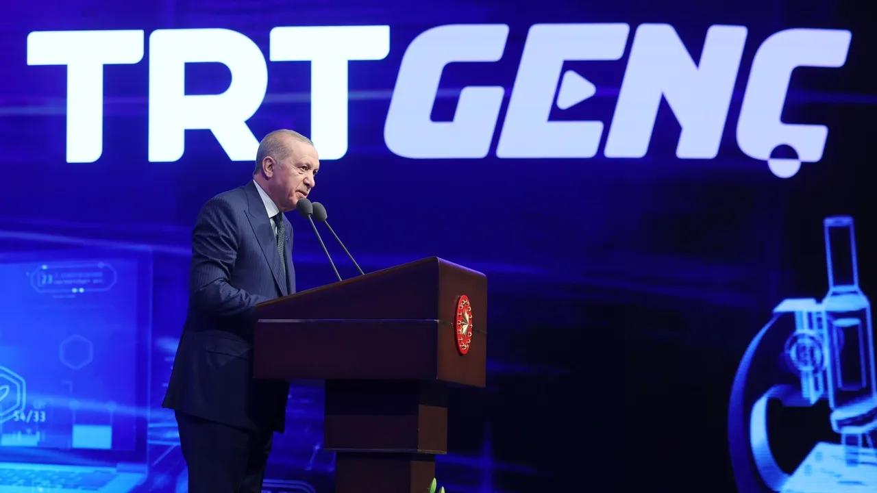 Erdogan inaugura o canal juvenil "TRT Genç": 'O Futuro és Tu'