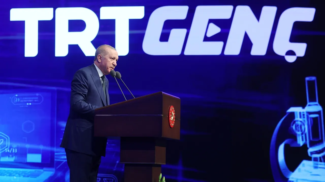 Президент Ердоған «TRT Genç» арнасының ашылу рәсіміне қатысты