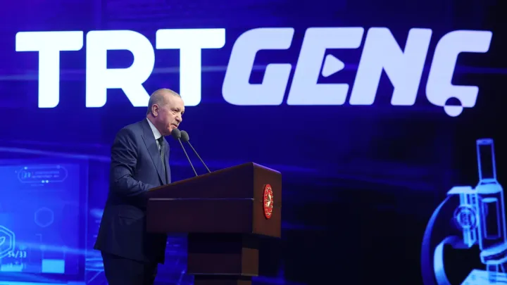 Prezident R.T.Ərdoğan “TRT Genç” kanalının açılışını etdi