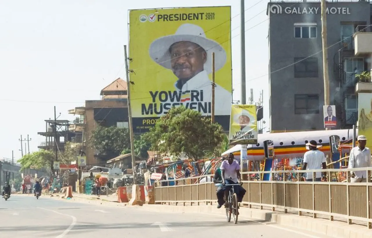 Museveni secures 7th term as Uganda vote draws violence claims, internet blackout