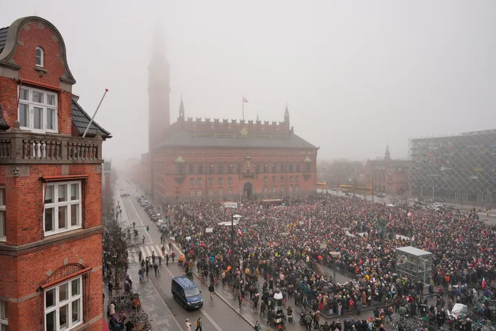 ‘Greenland is not for sale’: Mass protests erupt in Denmark and Greenland over US threats