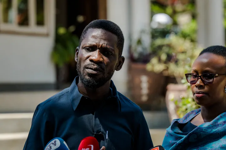 Uganda police deny arrest of opposition leader Bobi Wine as President Museveni nears reelection