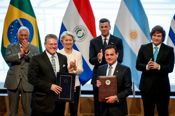 Mercosur y Unión Europea sellan acuerdo histórico de libre comercio, ante avance del proteccionismo