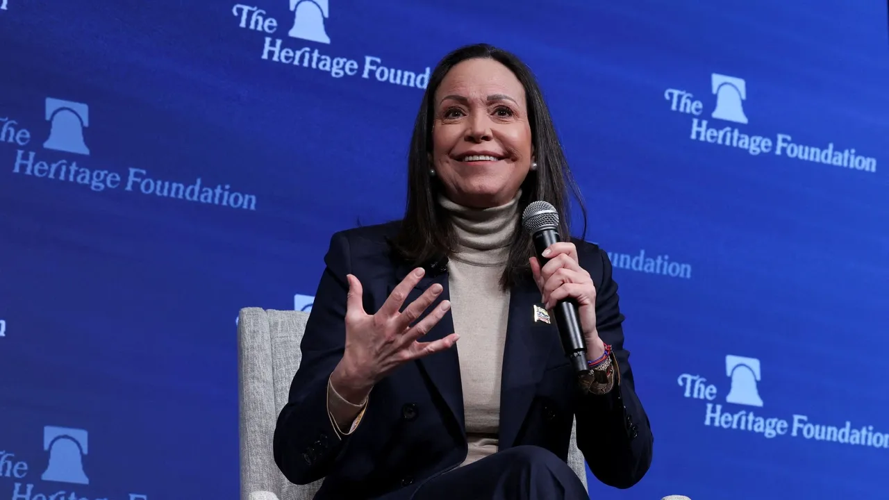 Machado apunta contra Rodríguez y sostiene que Venezuela será el "mayor aliado" de EE.UU.