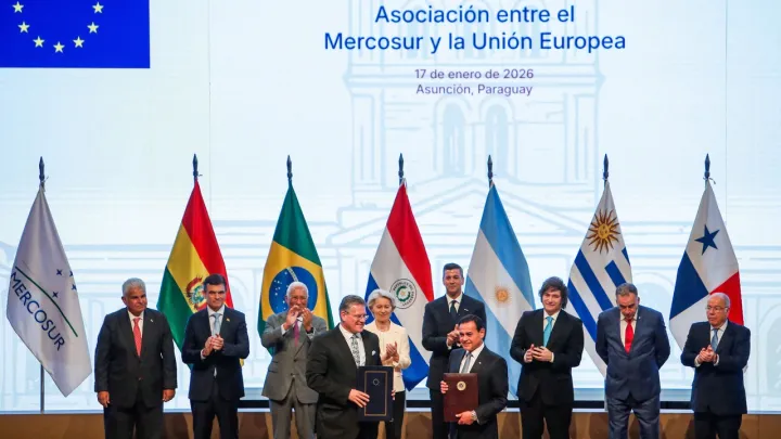 اتحادیه اروپا و مرکوسور پس از ۲۵ سال مذاکره، توافق‌نامه تجاری امضا کردند