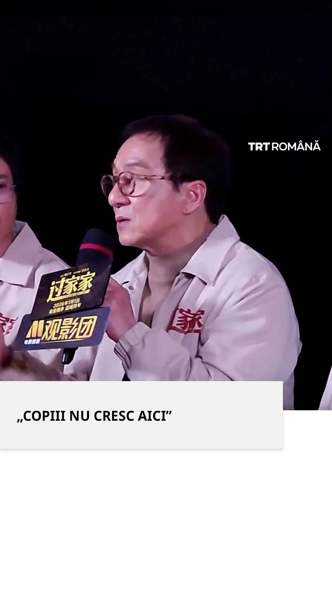 Jackie Chan a vorbit despre suferința copiilor palestinieni din Gaza