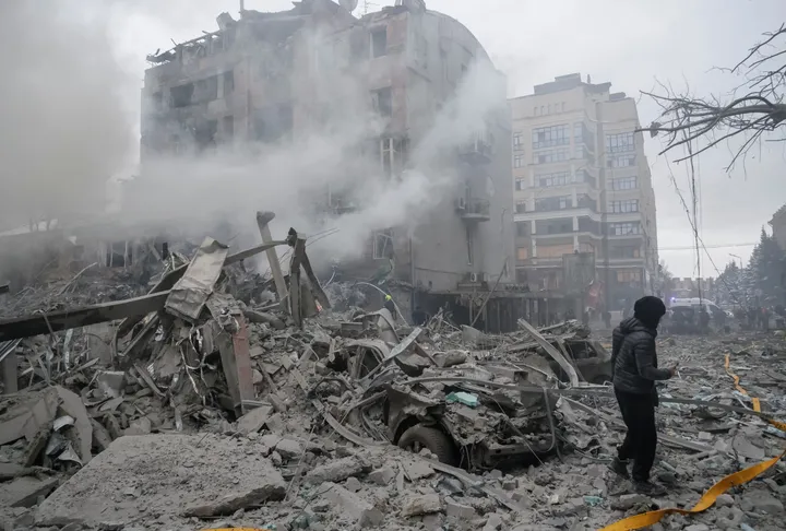 Russia claims border settlement near Sumy as missiles hit Kharkiv energy infrastructure