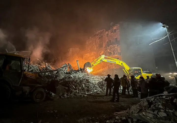 Russian attack kills at least two in Ukraine's Kharkiv