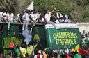 Thousands attend Senegal's victory parade honouring AFCON champions