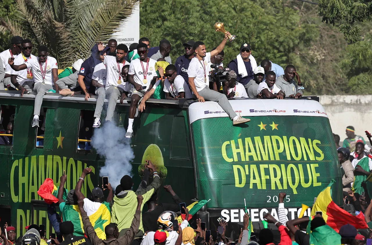 Dubban mutane sun halarci bikin karrama Zakarun Kofin AFCON a Senegal